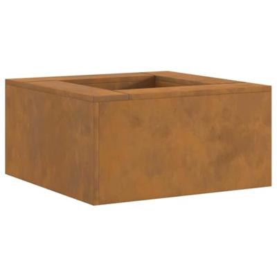 Vuurkorf Bruin 60 x 60 x 30 cm Cortenstaal