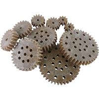 Reely Hout, Kunststof Assortiment tandwielen Soort module: 1.0 Aantal tanden: 10, 15, 20, 30, 40 10 stuk(s) - thumbnail