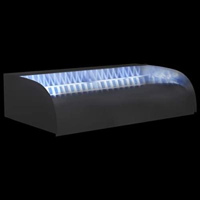 VidaXL Waterval met led&apos;s 60x34x14 cm roestvrij staal 304