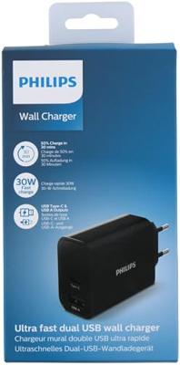 Philips USB-Oplaadblok - 230V - USB-A en USB-C Poorten