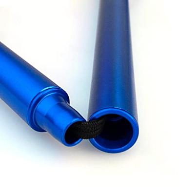 Flexyfoot wandelstok Blauw met ovale handvat - thumbnail