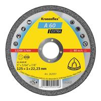 Klingspor A 60 Extra 262937 Doorslijpschijf recht 125 mm 25 stuk(s) RVS, Staal - thumbnail