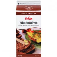 Finax Broodmix bruin vezelrijk glutenvrij 1 Kilogram - thumbnail
