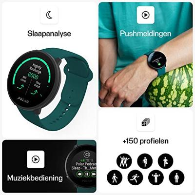 Smartwatch Polar UNITE WHITE S-L Wit 1,2" - thumbnail