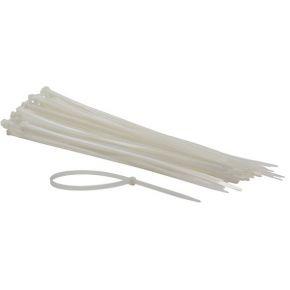 Set met nylon kabelbinders 4.8 x 300 mm wit (100 st.) Velleman - Velleman