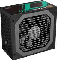 DeepCool DQ650-M-V2L power supply unit 650 W 20+4 pin ATX Zwart - thumbnail
