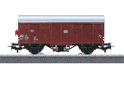Märklin Start up 4411 H0 gesloten goederenwagen Gs-UV 213 Gs-uv 213 met verlichte tegen kortsluiting lantaarn