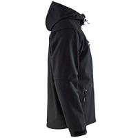 Blåkläder Softshell Jack 4949 | Zwart/Rood | Maat M - 7330509471197 - thumbnail