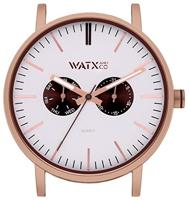Horloge Uniseks Watx & Colors WXCA2735 Grijs Roze Zilverkleurig (Ø 44 mm) - thumbnail