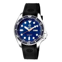 Deep Blue Watches MILBLKSLUESIL Heren Horloge Automatic 44mm 300M - thumbnail