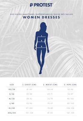 Protest PRTNieve Strandjurk Dames M/38
