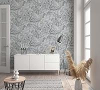 Noordwand Botanica Behang met grote bladeren 33306 - thumbnail