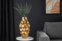 Elegante Vaas ORGANIC ORIENT 45cm goud Hammerschlag Design - 41545 - thumbnail
