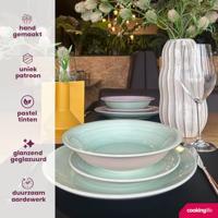 Cookinglife Dinerborden Pastel Harmony ø 26.5 cm - 6 Stuks - thumbnail
