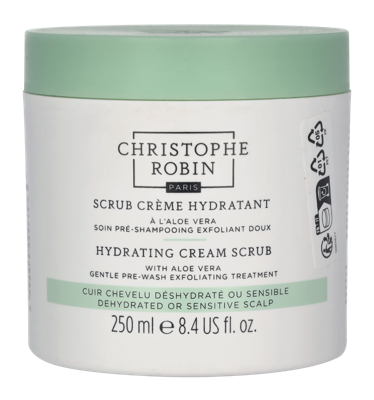 Christophe Robin Hydrating Cream Scrub with Aloe Vera