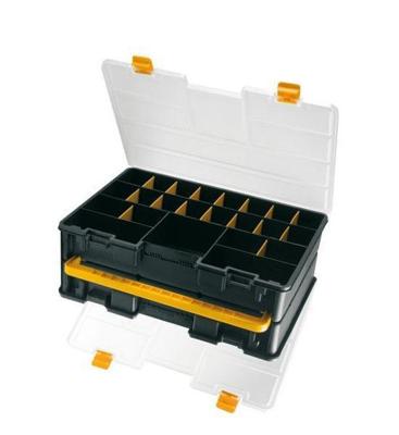 Little Jumbo Onderdelenkoffer dubbelzijdig met vakverdeling - 204600