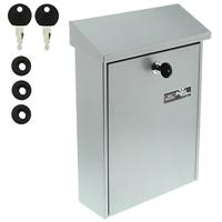 Burg Wächter DAILY 5861 SI Daily 5861 Si Brievenbus Plaatstaal Zilver Sleutelslot - thumbnail