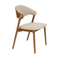 Dutchbone Babington eetkamerstoel Beige - thumbnail