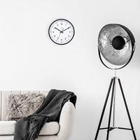 Wandklok 30 cm - Geruisloos - Kunststof - "Easy Big" - thumbnail