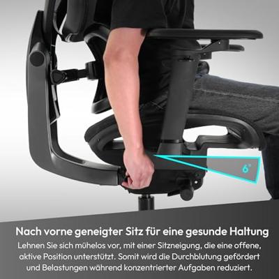 ThunderX3 TEGC-3076101.12 Gaming stoel Zwart