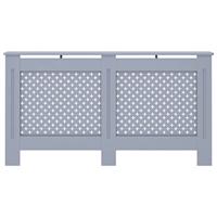 Radiatorombouw 152x19x81,5 cm MDF antraciet - thumbnail