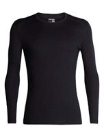 Icebreaker Merino 200 Oasis LS Crewe Thermoshirt Heren Black L - thumbnail