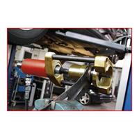 KS Tools 440.0225 Draagarmbus-set, achter voor Ford / Mazda / Volvo, 4-delig - thumbnail