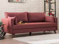 Zetel BELLEVUE 3 plaatsen rood - thumbnail