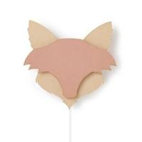 Van Tjalle En Jasper - vos wandlamp - hout - thumbnail