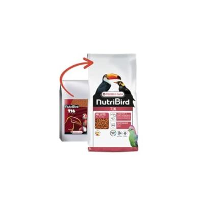 Nutribird T16 voor grote vruchten- en insectenetende vogels 10 kg