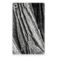Silicone Tablet Hoes Lenovo Tab M10 Plus (3e generatie) Boomschors Grijs - thumbnail