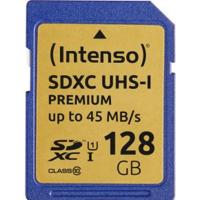 Intenso Premium SDXC-kaart 128 GB Class 10, UHS-I - thumbnail