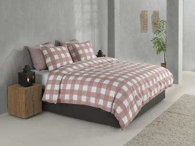 Zo! Home Zo! Home Quattro di Lino Dekbedovertrek 140x200/220 Shell Nude