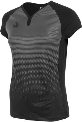 Reece 860616 Racket Shirt Ladies - Black-Anthracite - S