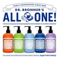 Handzeep Dr Bronner's 4 in 1 Lemongrass Lime 355 ml - thumbnail