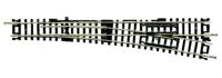 N Fleischmann rails (zonder ballastbed) 22303 Onderbouwwissel, Rechts 155 mm 10 ° 765 mm 1 stuk(s) - thumbnail