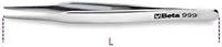 Beta Pincet met halfronde bekken, anti-magnetisch en zuurbestendig vervaardigd uit roestvast staal halfgepolijste uitvoering 999 - 009990011 - thumbnail
