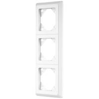 REV 0511702992 Frame Afdekking 3-voudig PrimaLuxe Wit 1 stuk(s) - thumbnail