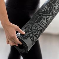 Yoga Design Lab Yogamat 'Mandala Charcoal Infinity Mat' 5 mm - 180 x 61 cm - thumbnail