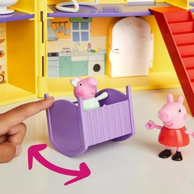 Peppa Pig The Big Family Home, boxset met Evie voor meisjes en jongens, vanaf 3 jaar