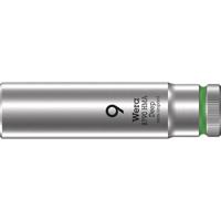 Wera 8790 HMA Deep Hand- en Machinedop met 1/4"-aandrijving, 9 x 50 mm - 05004506001 - thumbnail