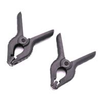 Caruba Achtergrond Klem Zwart Groot (2 stuks) - thumbnail