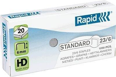 Nieten rapid 23/6 gegalv standaard 1000st