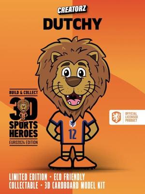 Oku Creatorz 3d de mascotte dutchy sport helden