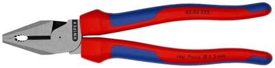 Knipex Kracht-Kombitang zwart geatramenteerd met meer-componentengrepen 225 mm - 0202225