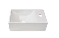 Best Design Wonder fontein 29x18x9.5cm 1 kraangat rechts keramiek wit 3875080 - thumbnail