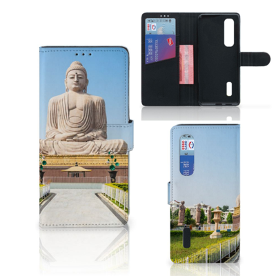 OPPO Find X2 Pro | Flip Cover | Boeddha | Portemonnee hoesje OPPO Find X2 Pro | Flip Cover | Boeddha | Portemonnee hoesje