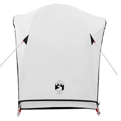 Kampeertent 1-persoons verduisterend stof wit waterdicht