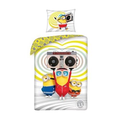 Minions Dekbedovertrek Party Time - 140 x 200 cm - Katoen