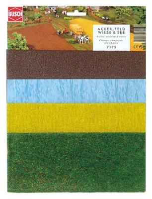 Busch 7175 Landschapsmat Akker, Veld, Weide, Meer Busch 7175 Landschapsmat Akker, Veld, Weide, Meer
